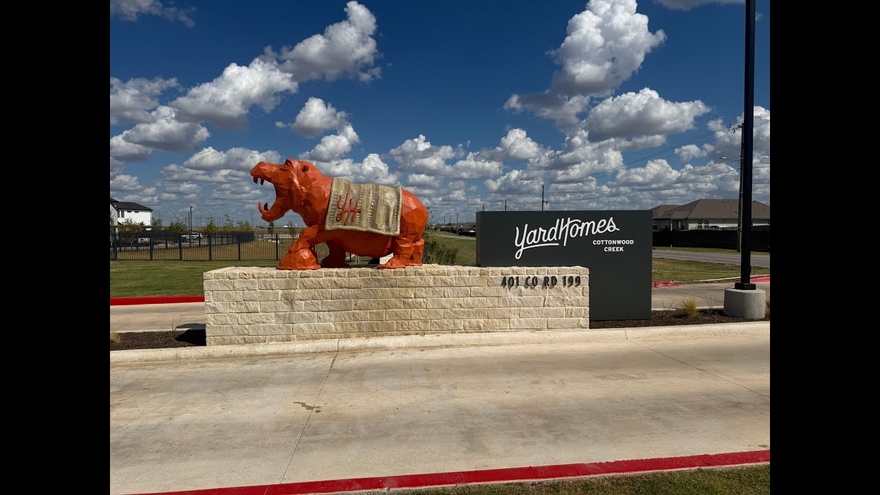 Cottonwood Creek BTR Project in Hutto Texas