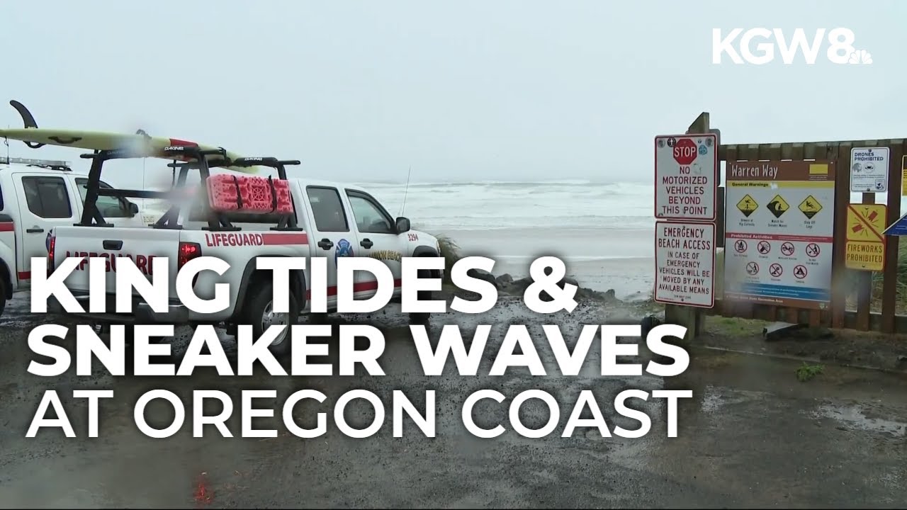 King tides hitting Oregon coast