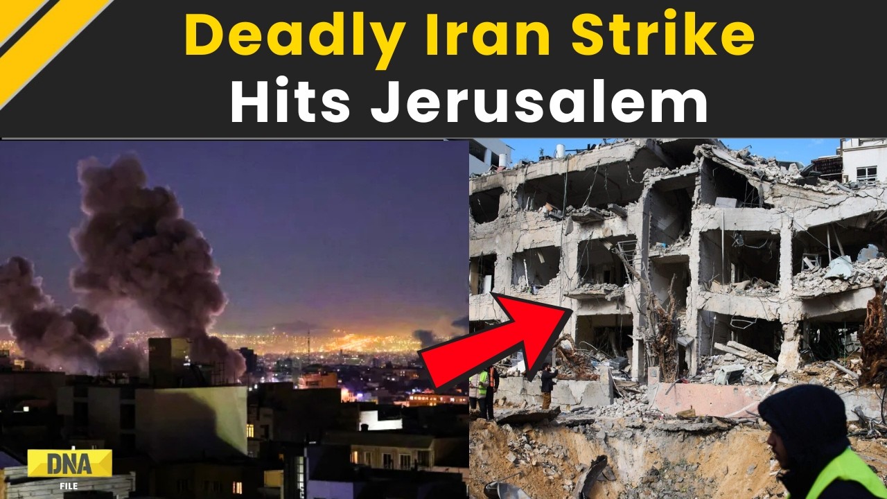 Israel Iran War: Iran Missile Hits Residential Area Near Jerusalem | Iran Israel War