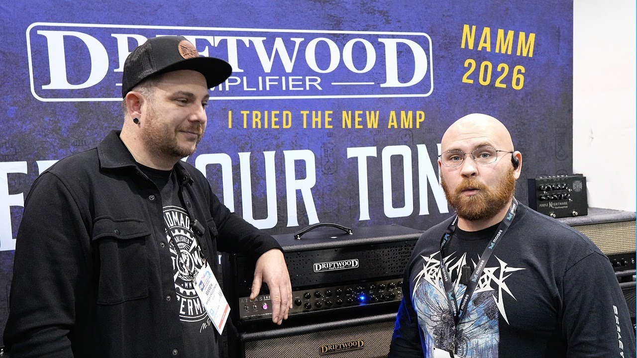 I Tried the New Driftwood Amp | NAMM 2026