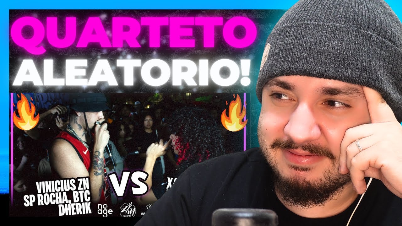 XAMUEL, TAVIN, PEDRO TRICK e BASK x VIN&Iacute;CIUS ZN, SP ROCHA, BTC e DHERIK | FINAL | REACT BAUEB