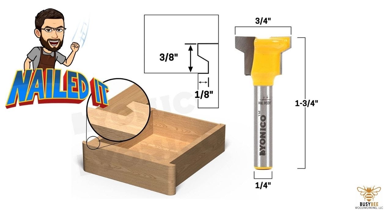 How to setup your Drawer Front Joint Router Bit