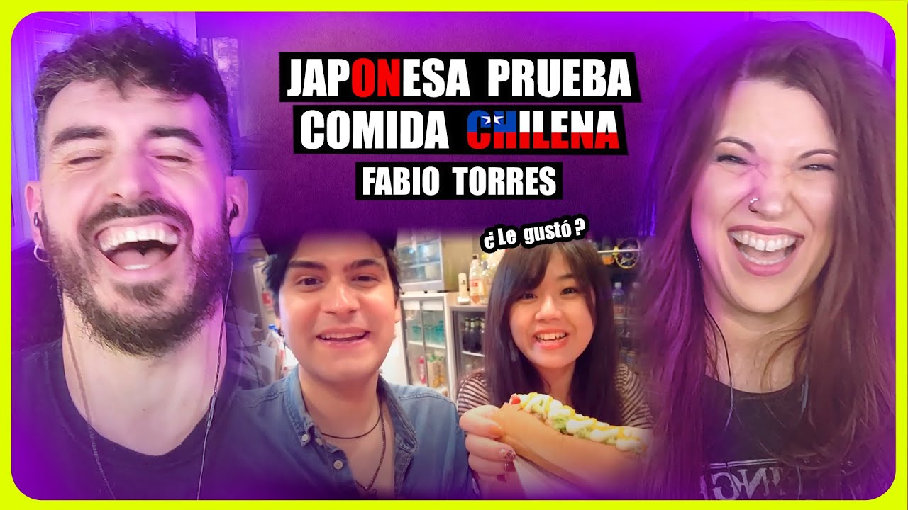 👉 JAPONESA PRUEBA COMIDA CHILENA POR PRIMERA VEZ - FABIO TORRES | Somos Curiosos