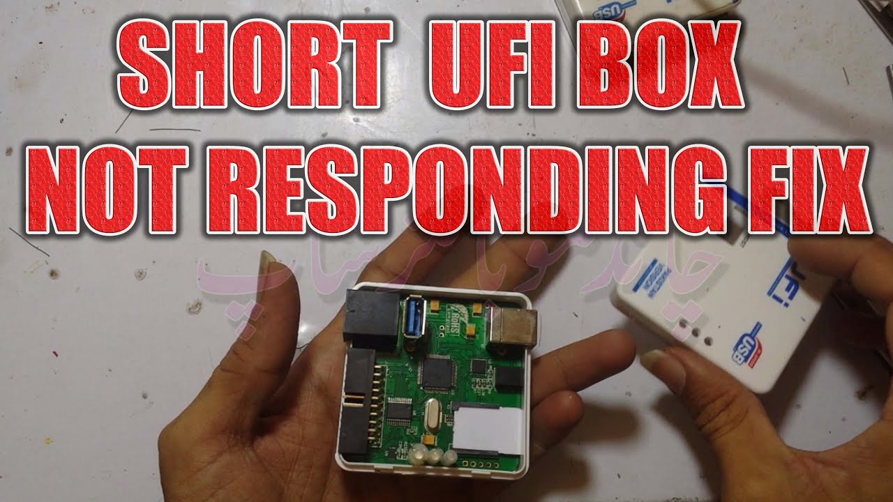 UFI BOX NOT RESPONDING ON COMPUTER UFI BOX NOT DETECTING EMMC 100% SOLUTION