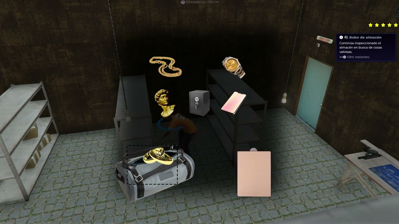 Tutorial de robo al almacen [GTAHUB]