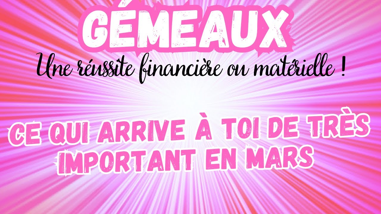♊️ GÉMEAUX ~ Une réussite financière ou matérielle ! Tu vas pouvoir passer à autre chose… #tarot 