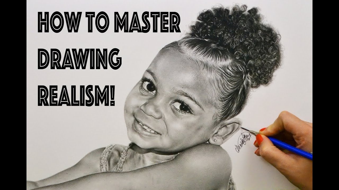 How to Master Drawing Realism! (a glimpse into each stage of this full portrait)