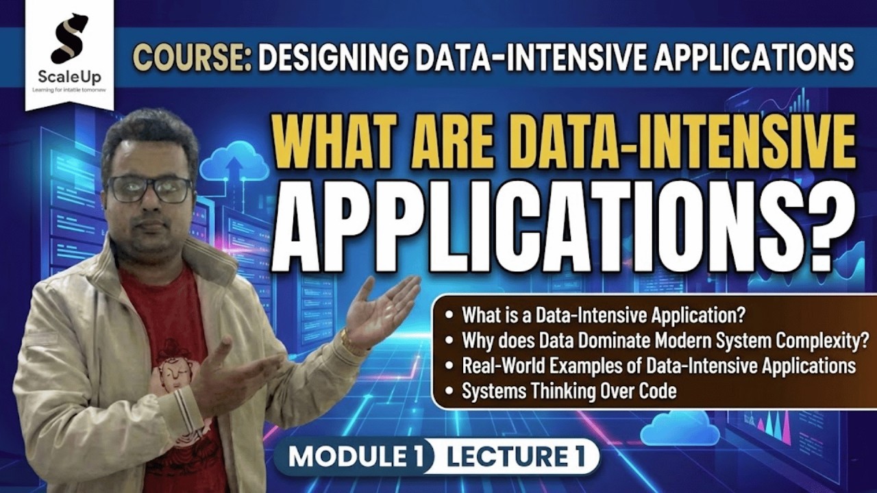 L1 What are Data-Intensive Applications ?