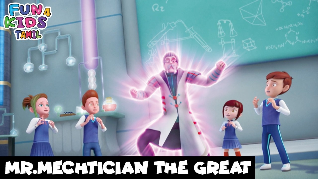Mr. Mechtician The Great | Rudra Cartoon Ep 145 | Action Cartoon Story In Tamil | Fun 4 kids Tamil