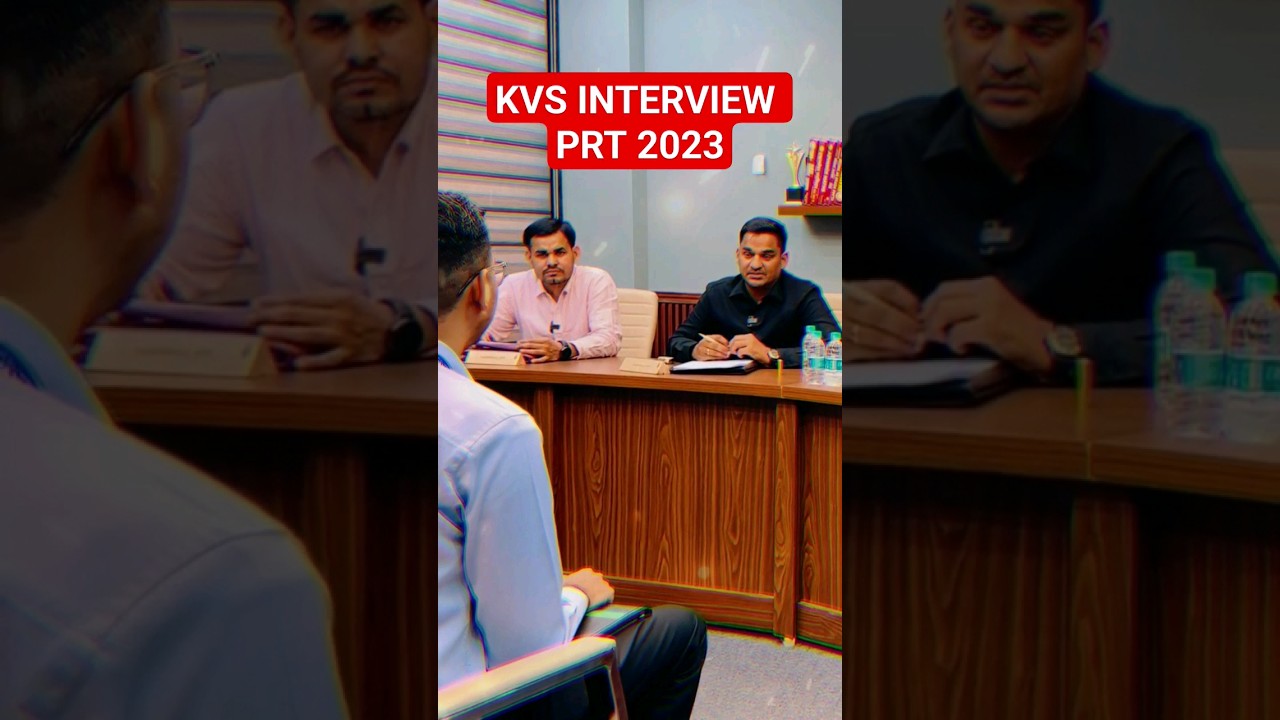 #kvs KVS INTERVIEW PRT 2023 | KVS INTERVIEW PREPARATION #hindibyarunsir