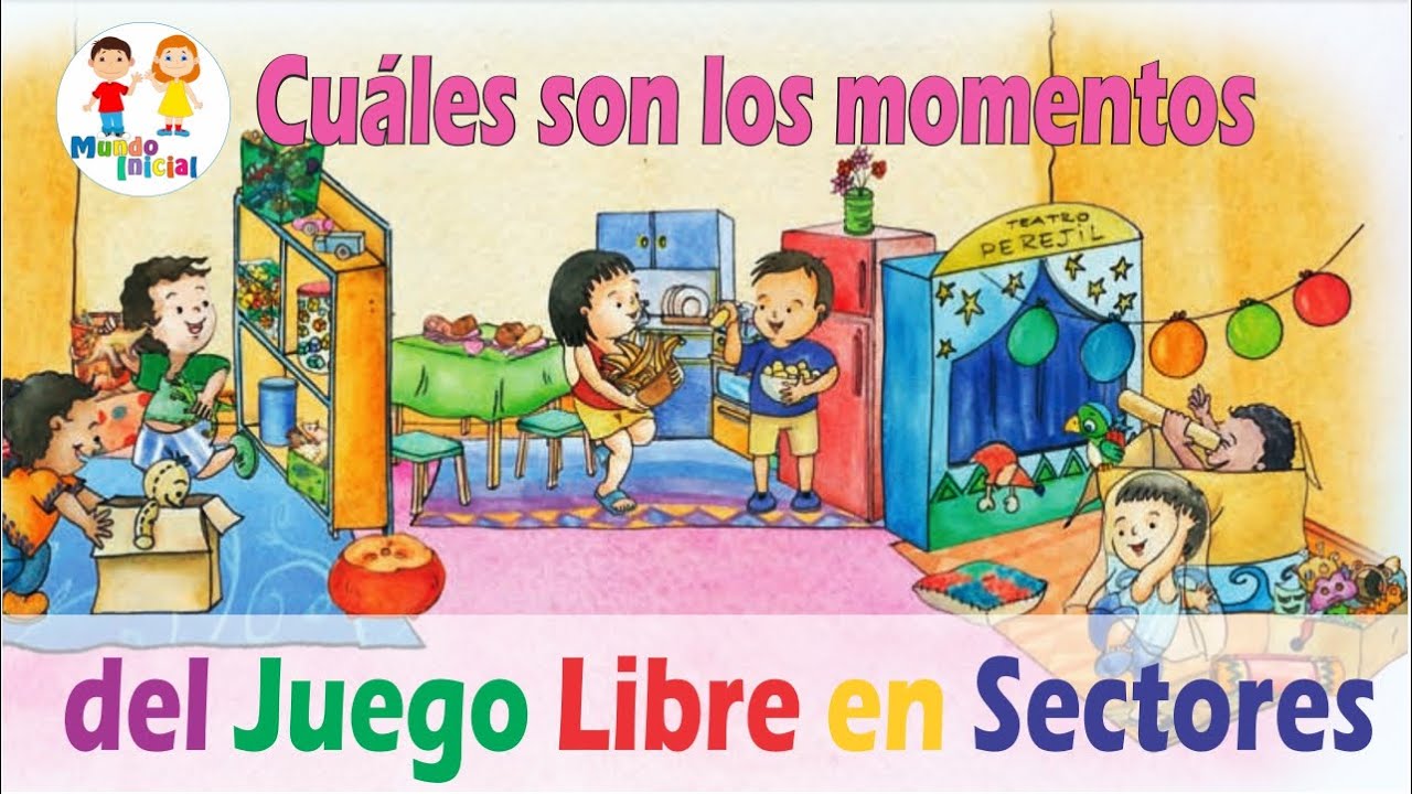 🚗Momentos del JUEGO LIBRE EN SECTORES ❤en Educación Inicial
