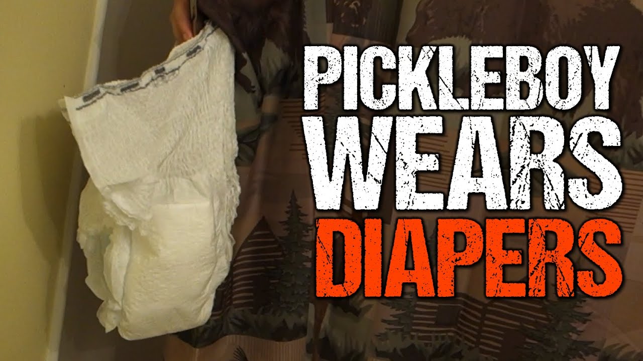 PICKLEBOY WEARS DIAPERS! (PRANK)