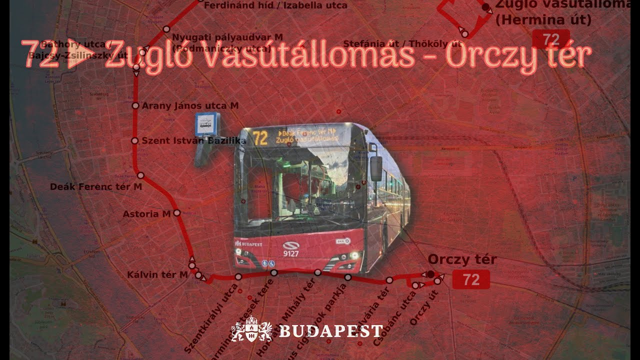 72-es trolibusz járat | SST18 4G | Zugló vasútállomás - Orczy tér