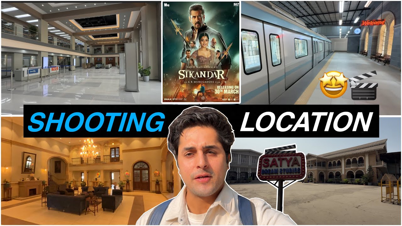 Bollywood Film Set Visit 😱 | Movie Shooting Process | Film Studio Tour