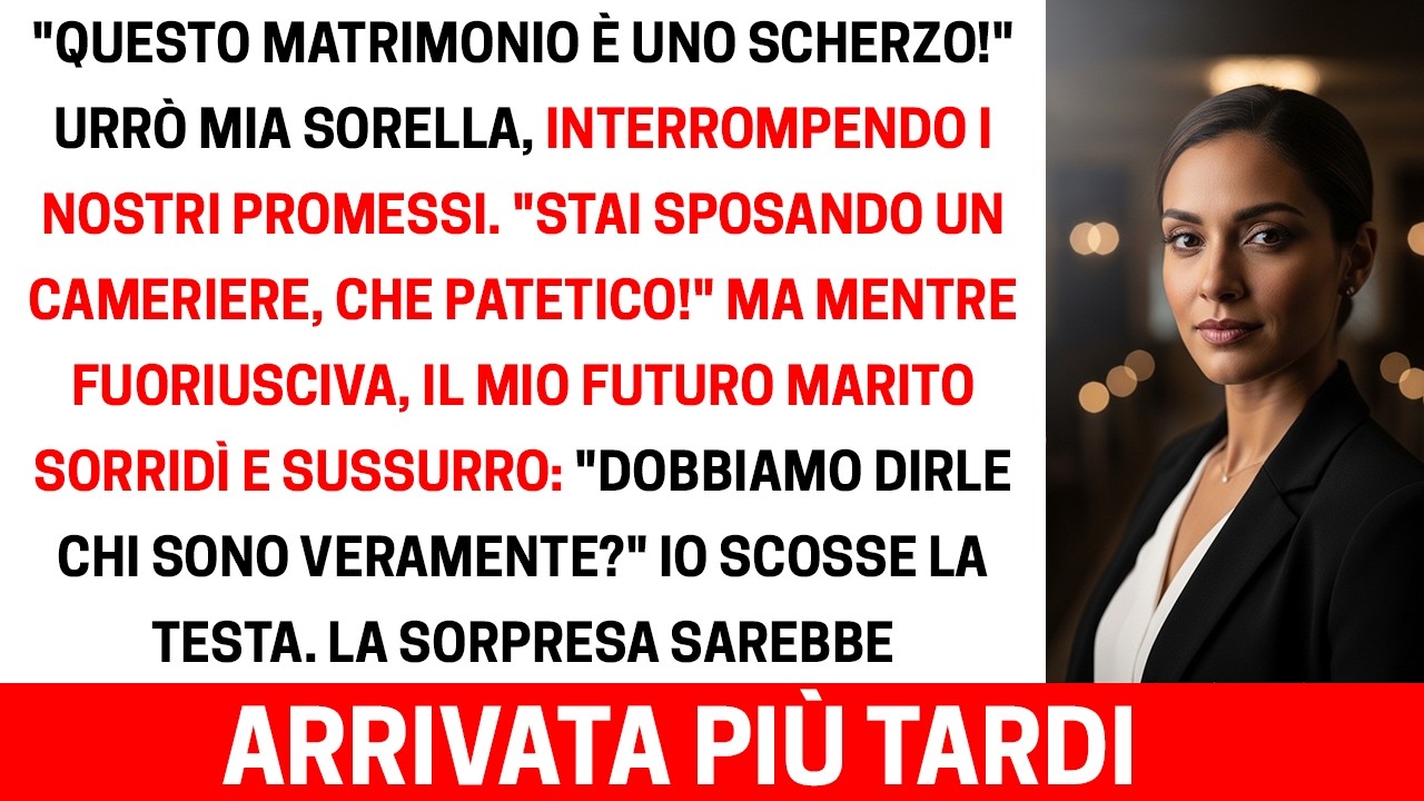 Mia sorella ha rovinato il mio matrimonio… non sapeva chi fosse davvero mio marito