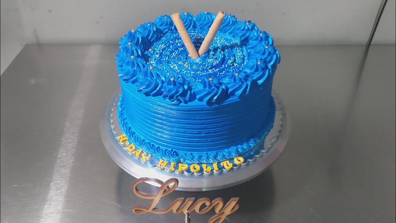Tips para decorar pastel con chantilly / pintado de chantilly en batidora / nueva decoración 😉