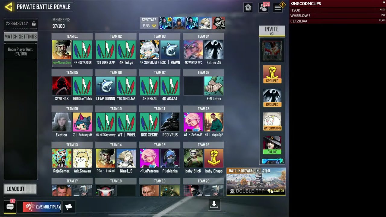 $15.000 DUO TOURNAMENT FT HolyFather