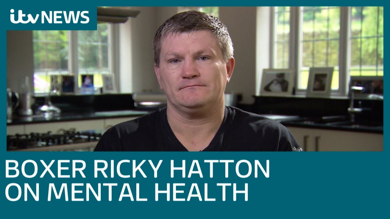 Former Boxer Ricky Hatton opens up about his struggles with mental health | ITV News