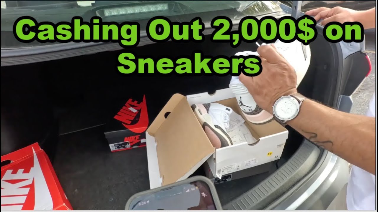 Cashing Out 2,000$ on Sneakers from OfferUp in a day!!!!! Bro Was Firm on All his Shoes!!!