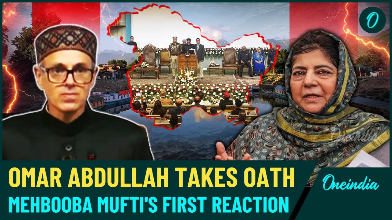 J&K | PDP's Mehbooba Mufti Hopes For a Change as Omar Abdullah Takes Oath as CM