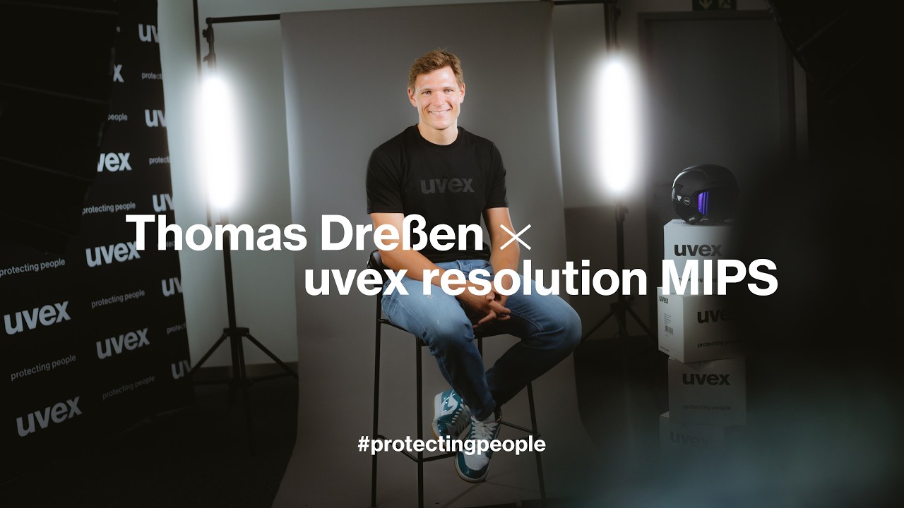 World Cup Racer Designs Helmets for Maximum Protection | Thomas Dressen x uvex