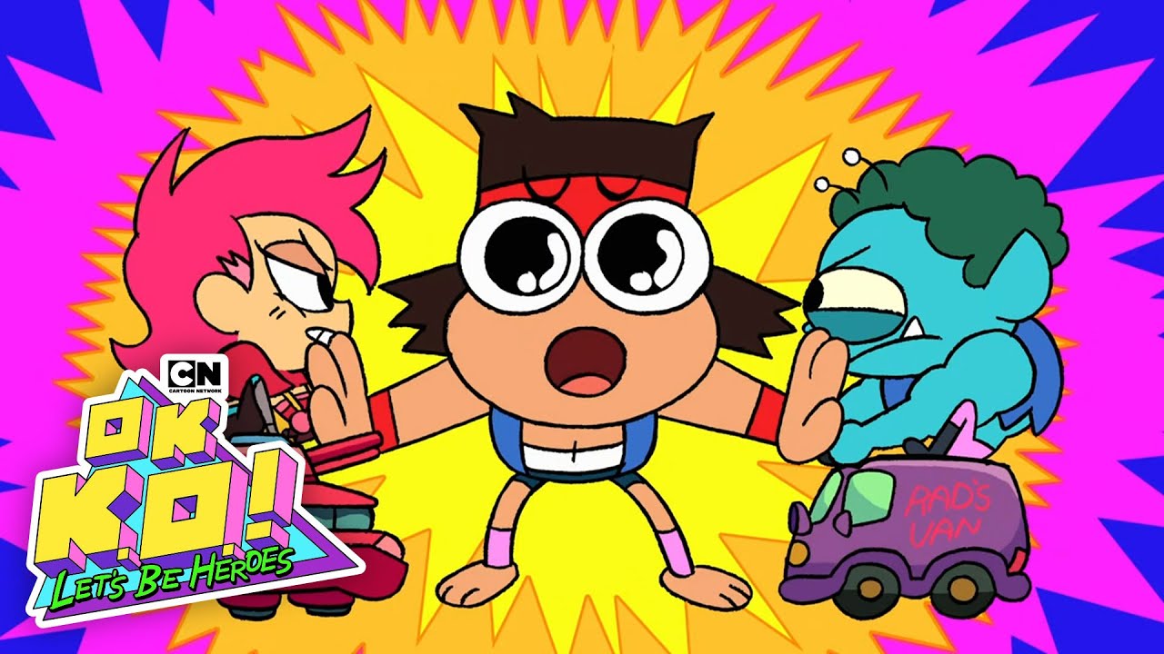 Dendy Fixes Rad's Van | OK K.O.! Let's Be Heroes | Cartoon Network