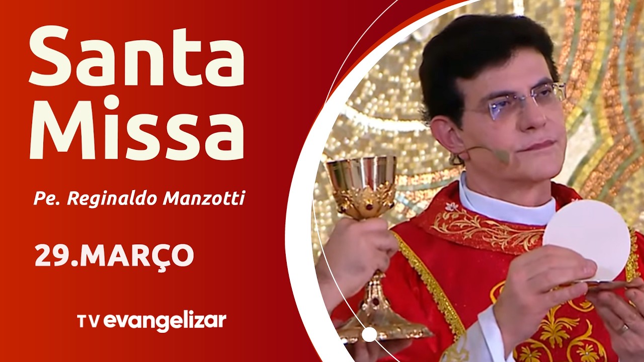 Santa Missa de Domingo de Ramos com Pe. Reginaldo Manzotti | 29/03/26