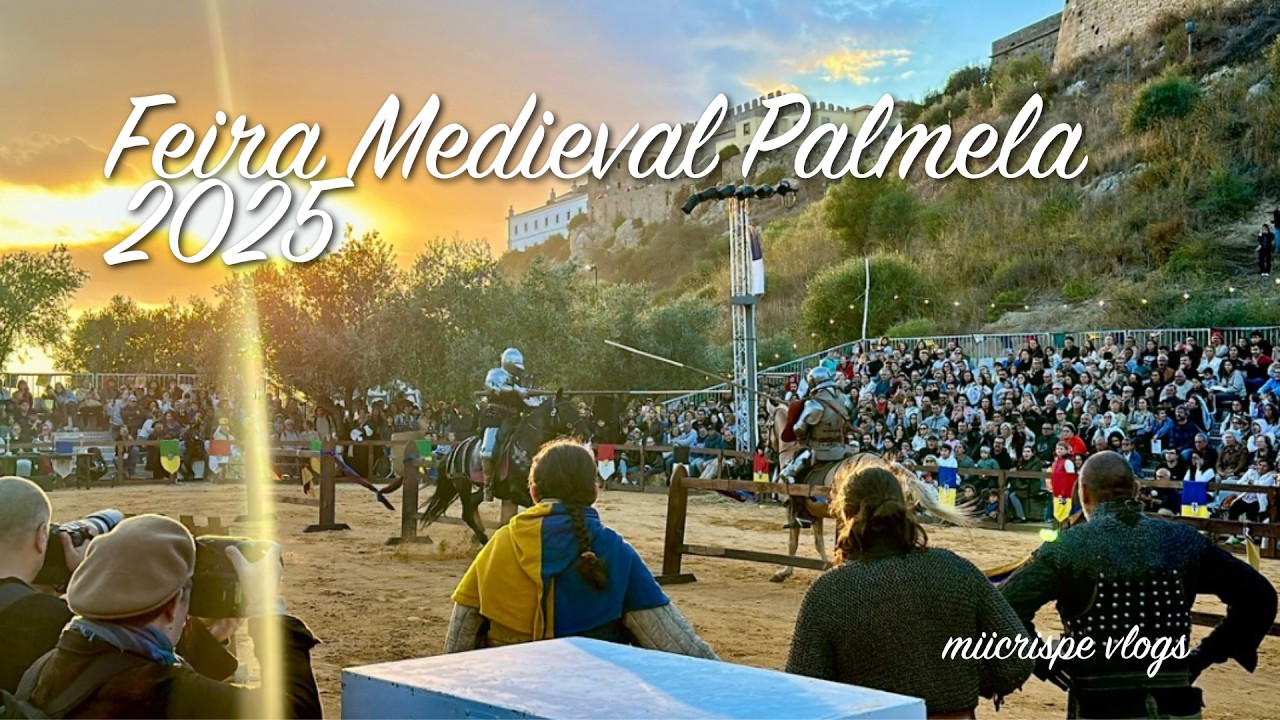 Feira Medieval de Palmela 2025 | Uma viagem no tempo em Portugal! 🏰⚔️