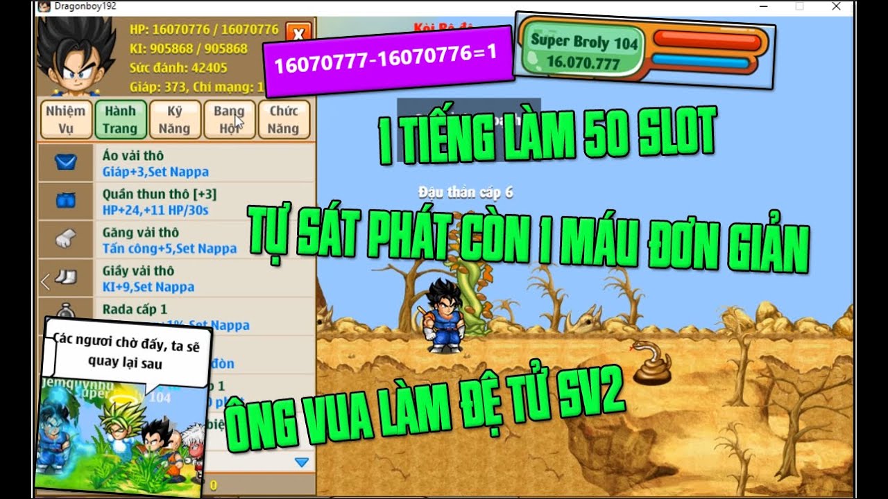 2H Đêm Trải Nghiệm Acc Được Mệnh Danh Ông Vua Làm Đệ Tử...Thử Thách Làm 3 Slot SS Có ĐT Lúc Nửa Đêm