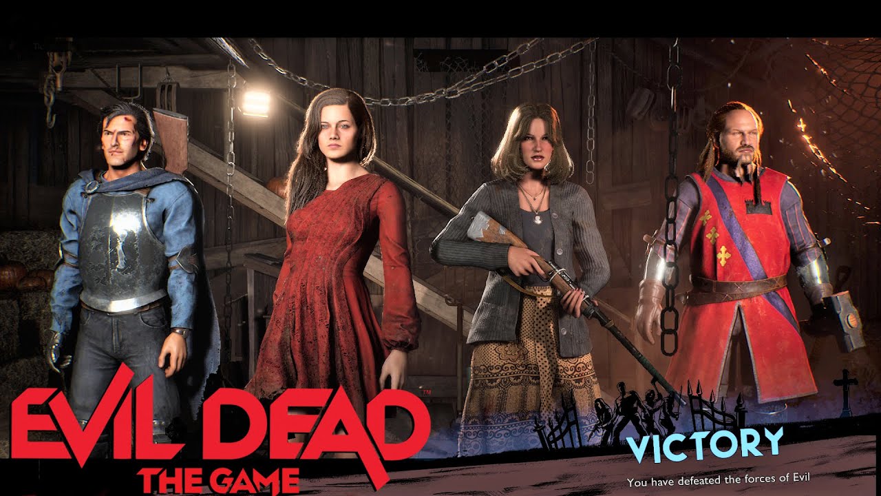 Evil Dead : The Game  Survivor Gameplay | Playing as Mia Warrior Class