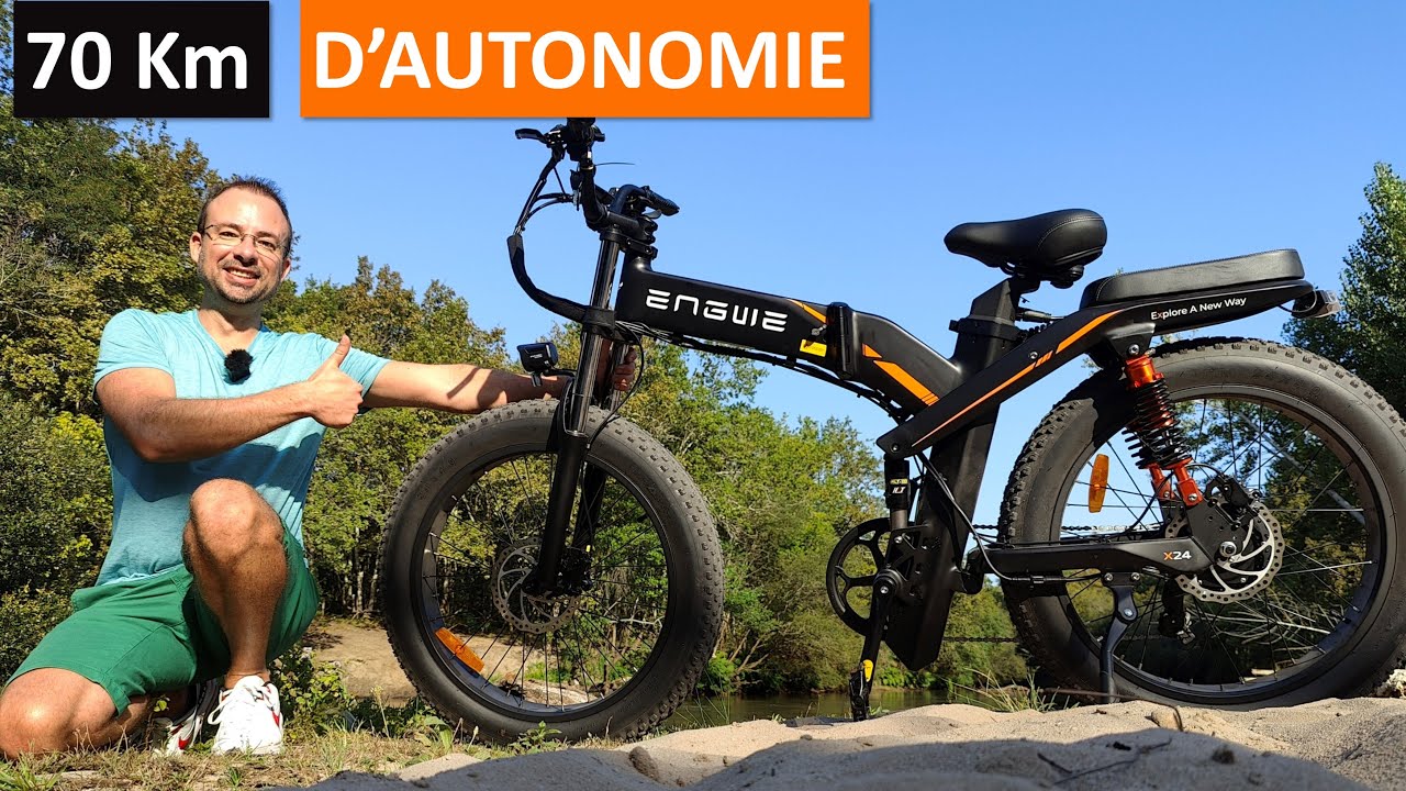 Engwe X24 ❤️ Le meilleur vélo électrique conçu par Engwe