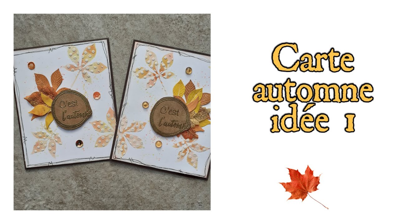 CARTE AUTOMNE #1