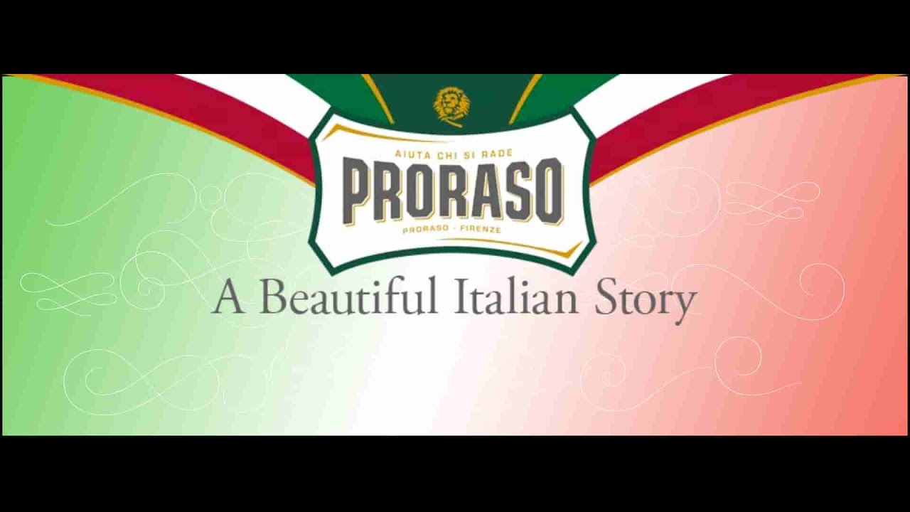 The iconic Red Proraso The Simplicity of Shaving with taste #proraso #shaving 