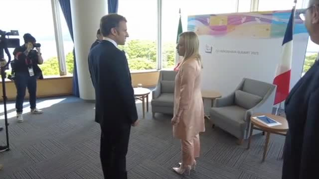 Meloni a Parigi, sostegno a Expo Roma 2030 e incontro con Macron