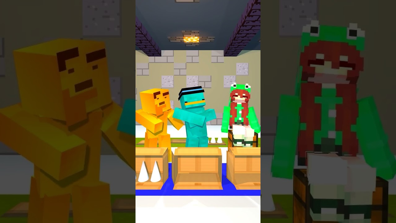 NO SALTES en la CAJA INCORRECTA en Minecraft!