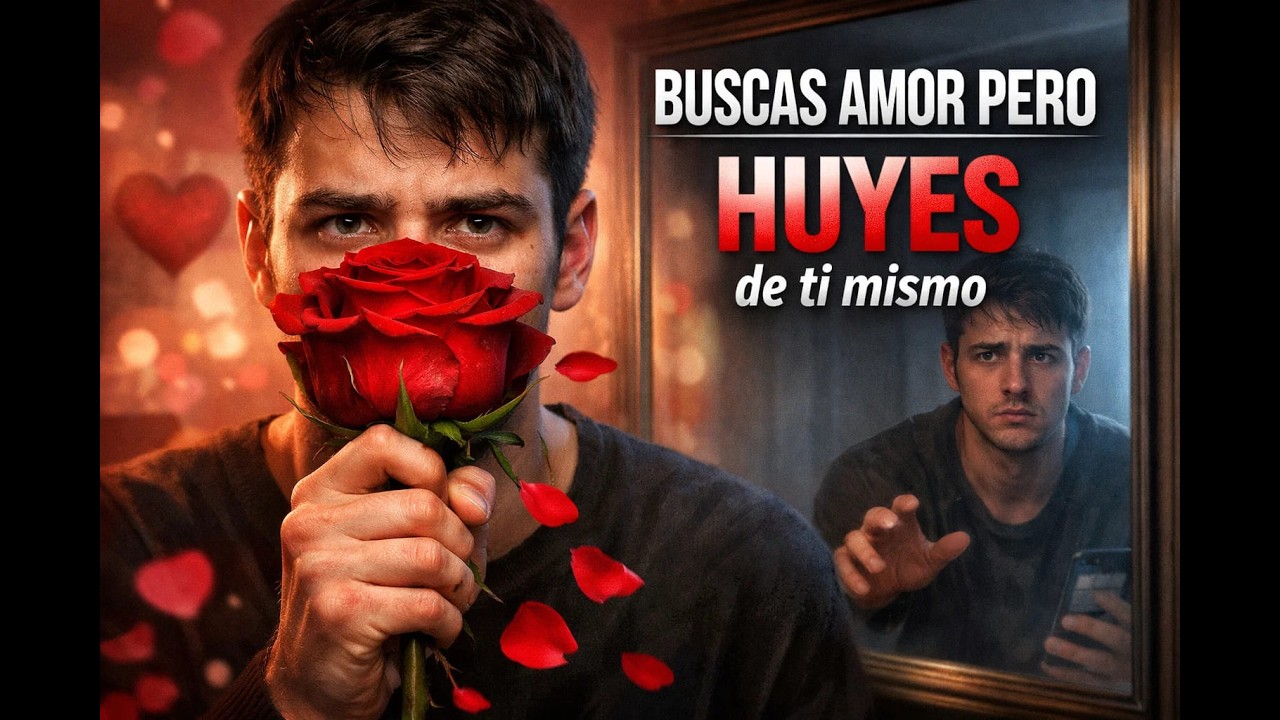 Buscas amor... pero estás huyendo de ti mismo