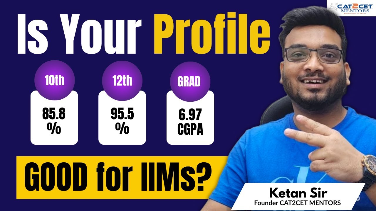 Live Profile Evaluation 🔴 Get Reviewed by Ketan Sir, KJSIMSR, IIM-A Alumnus