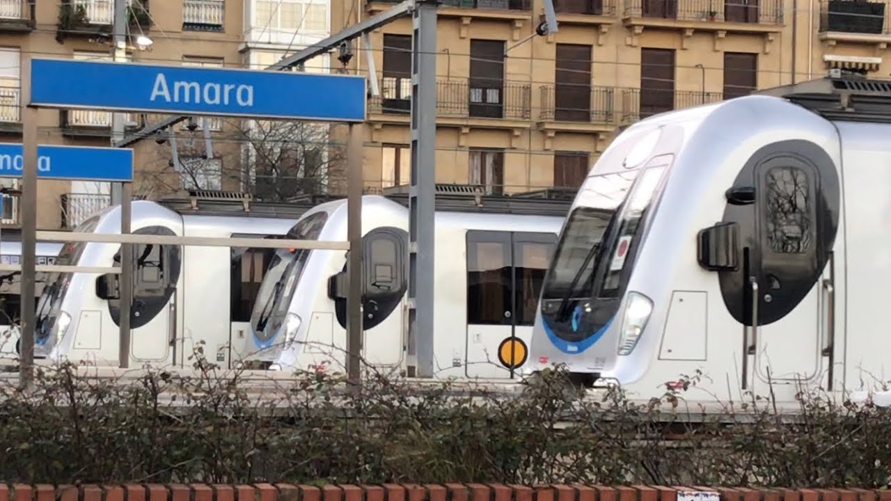 Euskotren Amara Donostia. ¡Lo mejor del País Vasco! Metro de Donostialdea