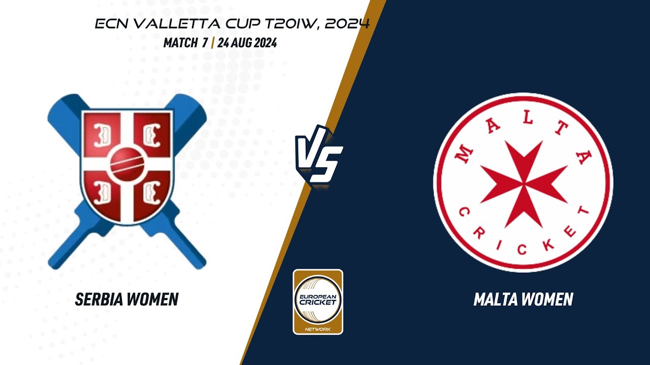 Match 7 - SER-W vs MLT-W | Highlights | ECN Valletta Cup T20IW, 2024 | 24 Aug 2024 | ECN24.055