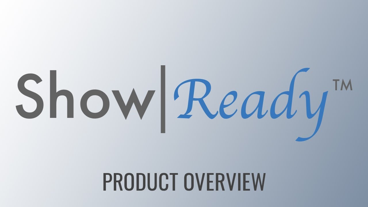 ROCS Tutorials: Show|Ready Overview