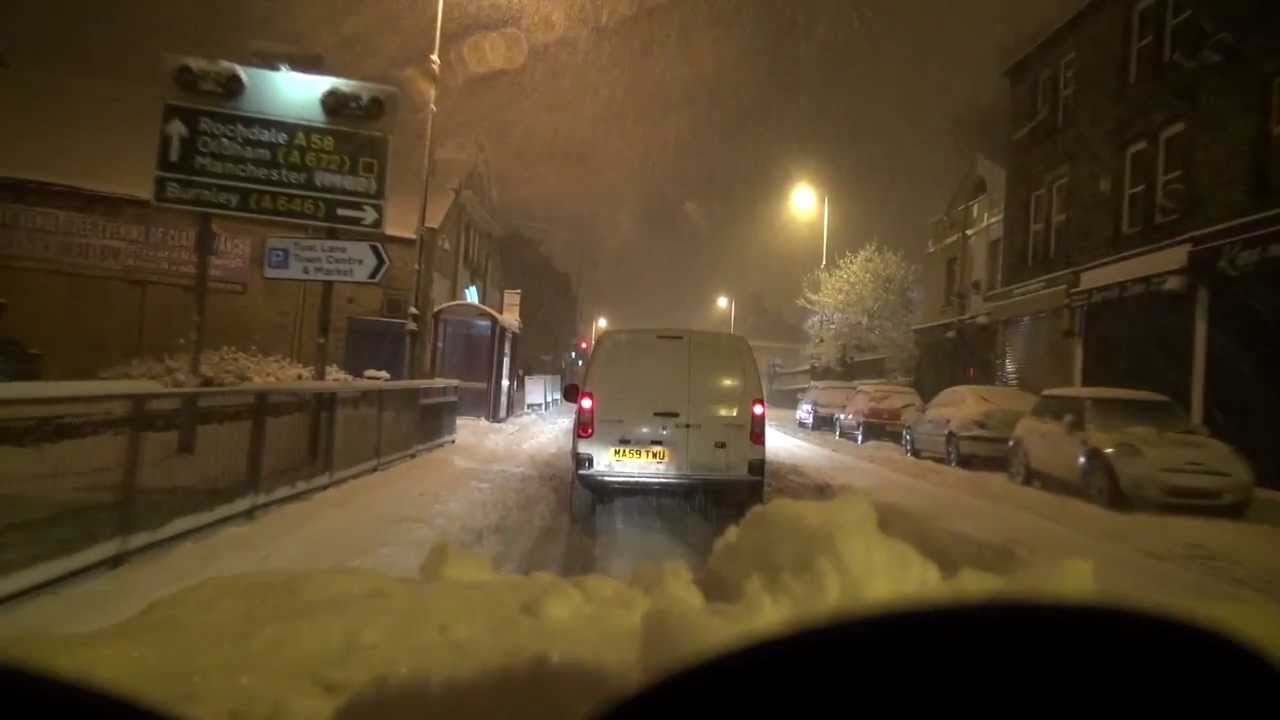 Snowy Drive