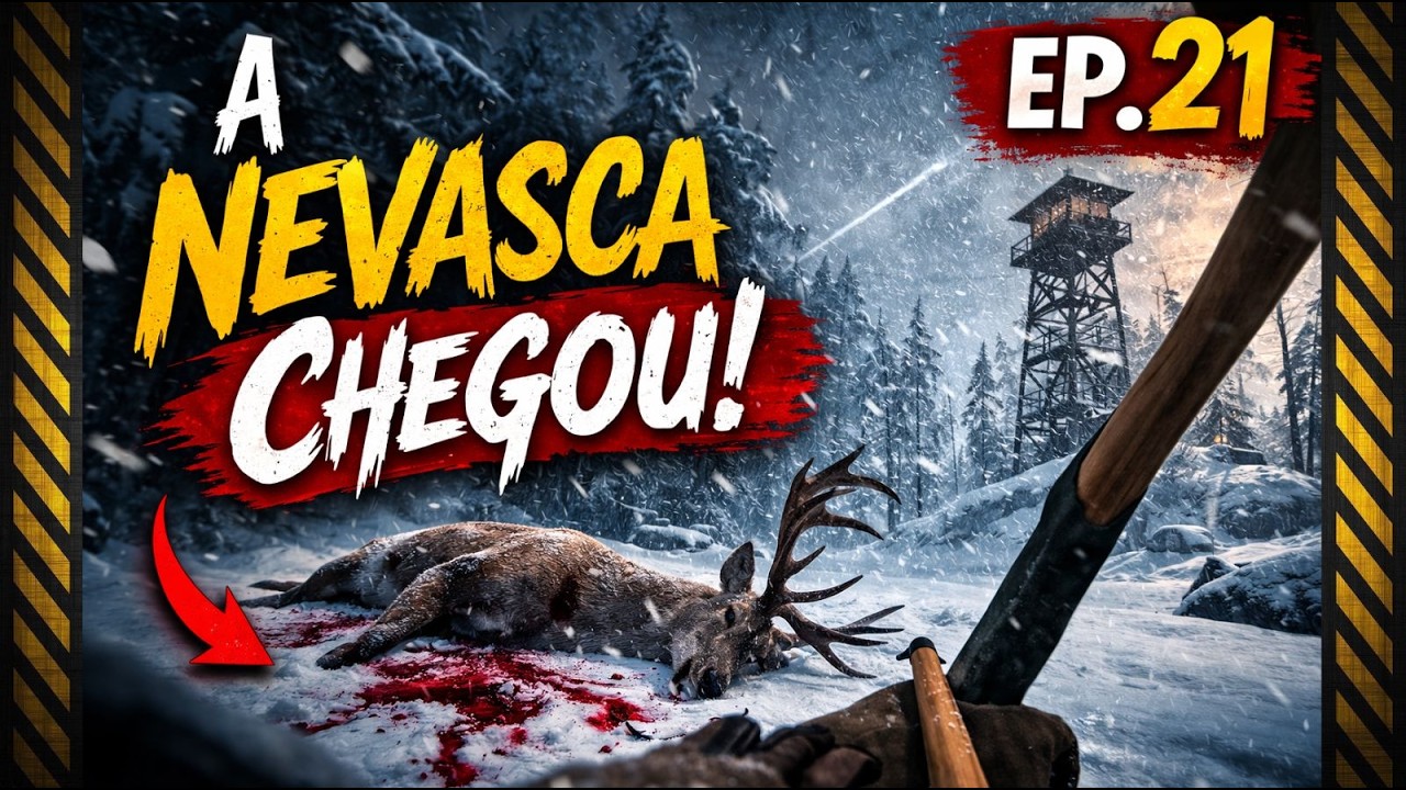 The Long Dark - Modo Misery #EP.21 | Quase Perdi a Caça na Tempestade!