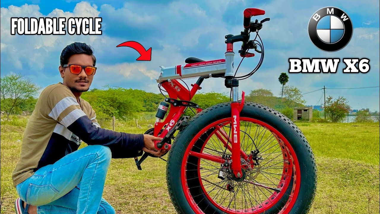 RC Foldable BMW X6 21 Gears Fat Cycle Unboxing & Testing - Chatpat toy tv