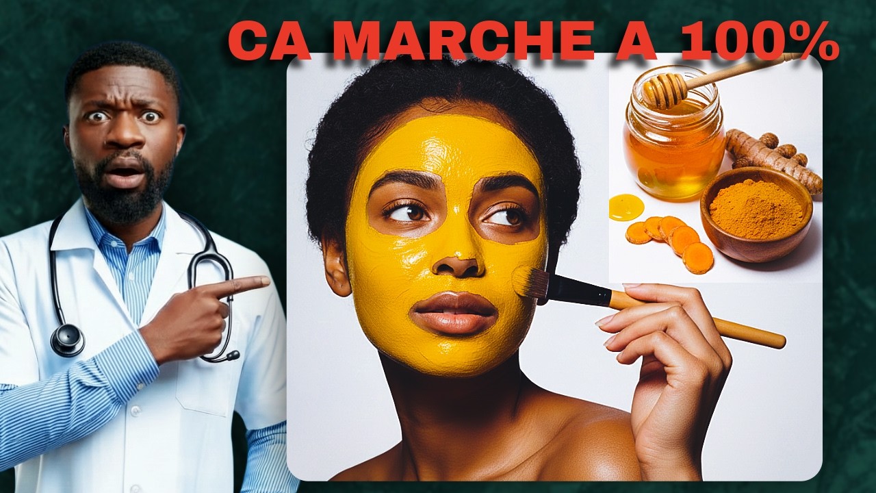 Avoir un TEINT UNIFORME avec un masque de beauté (fait maison)