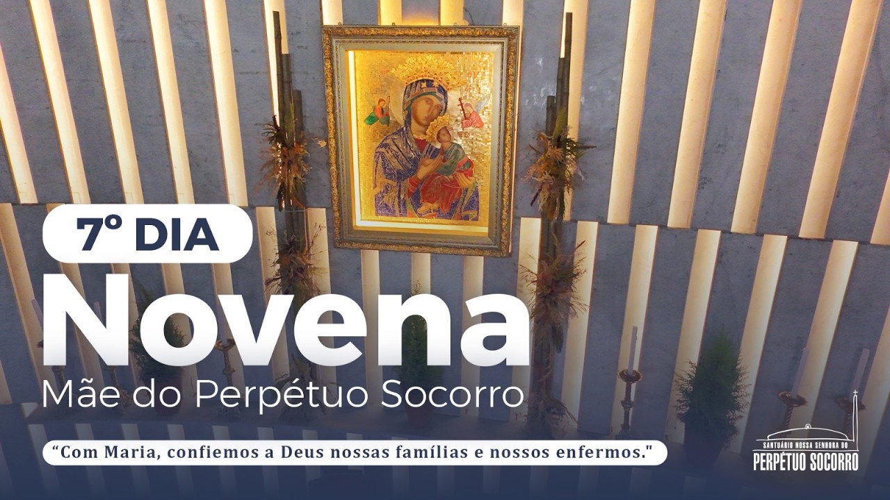 10h | Novena de Nossa Senhora do Perpétuo Socorro | AO VIVO | 7º dia - Pe. Parron | 25/02/2026