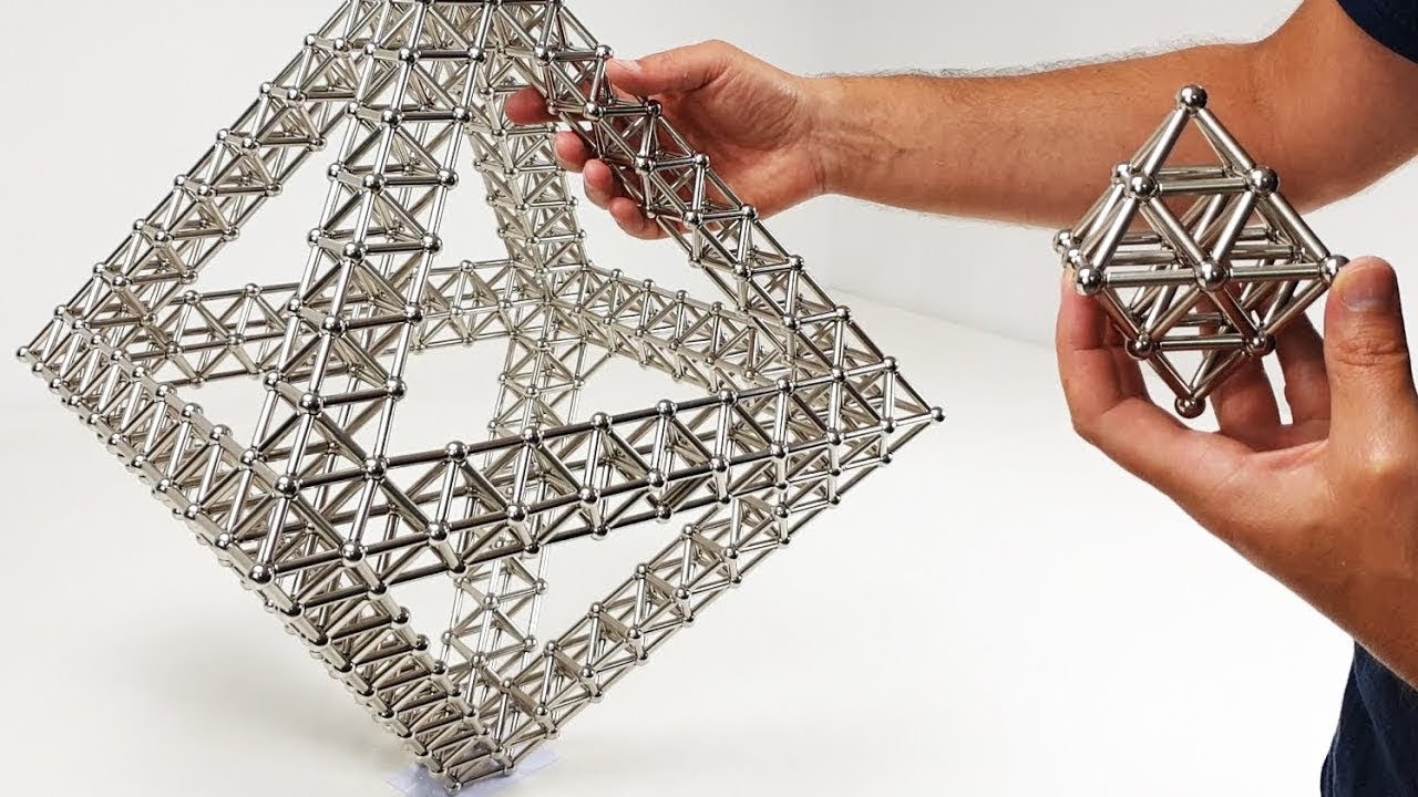 Giant Magnet Octahedron | Magnetic Games