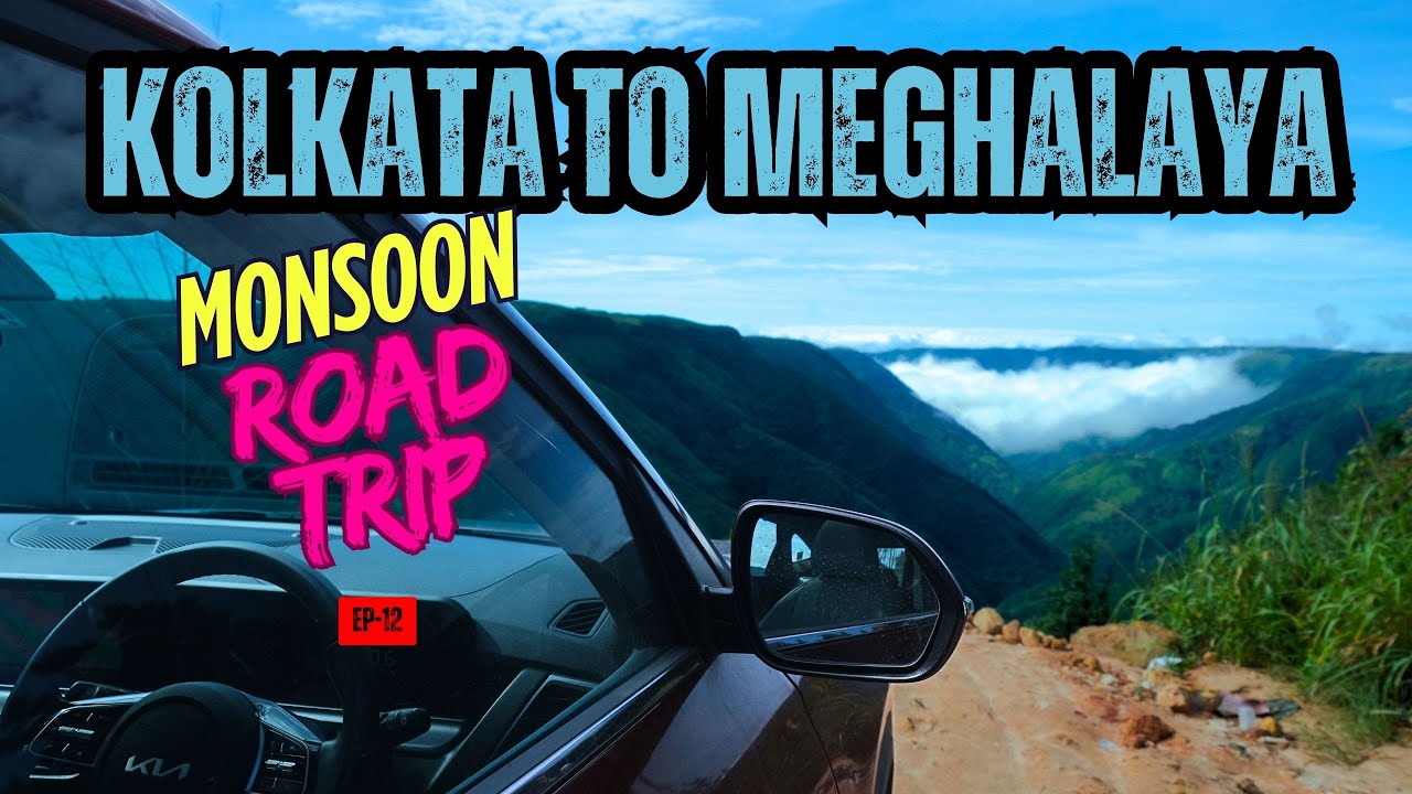 Shillong to Cherrapunji | Kolkata to Meghalaya monsoon road trip 2025 | Ep-12