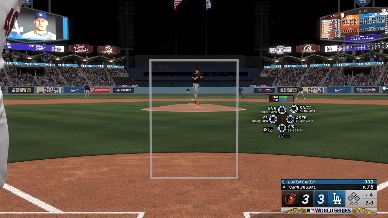 Orioles Dodgers MLB The Show