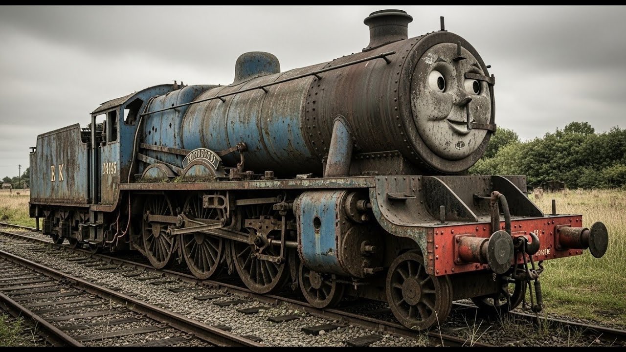 ASMR Steam Engine Restoration! Thomas&rsquo; Friend Edward Transformed from Abandoned to Gleaming New