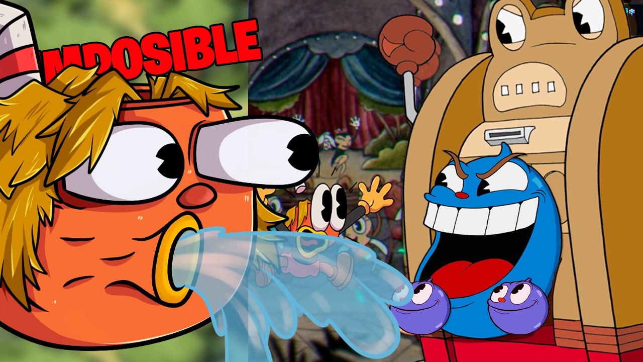 Probé el NUEVO Modo 'IMPOSIBLE' del Cuphead y ... 🔵🪴